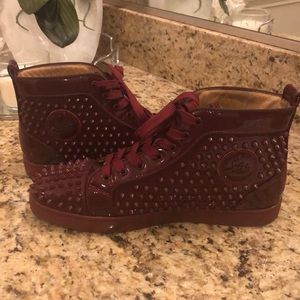 Christian Louboutin men’s spiked sneakers